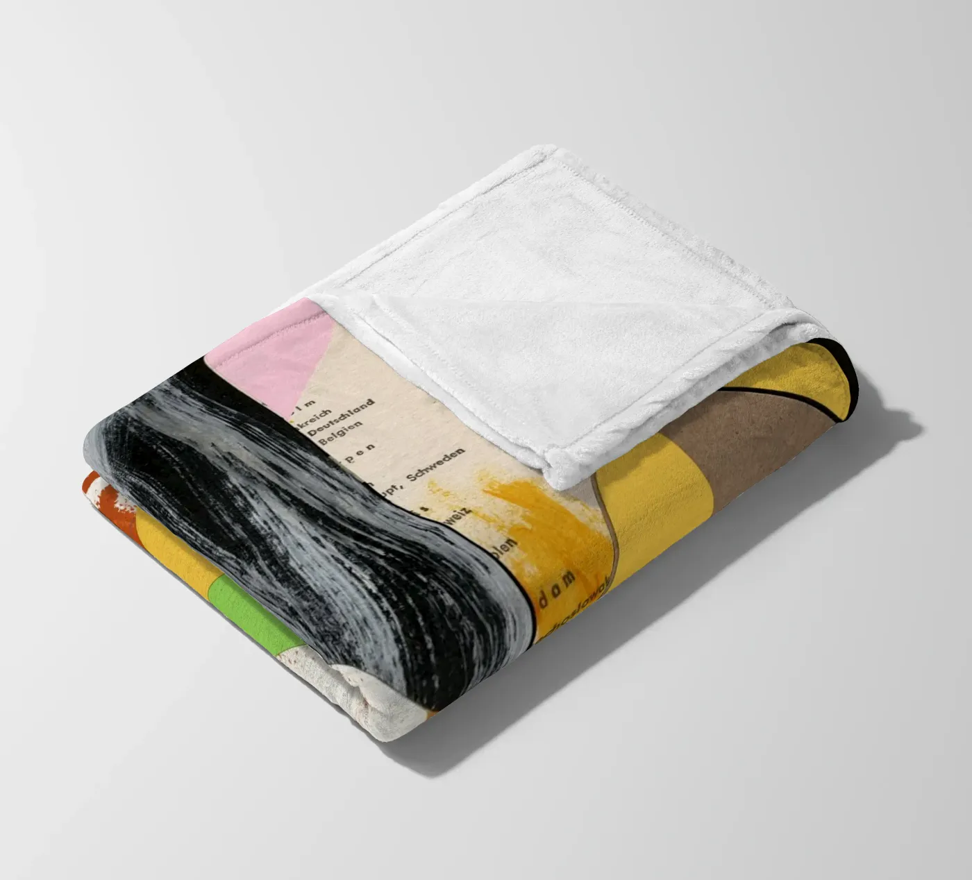 Pattern Recognition fleece blanket by Marko Köppe