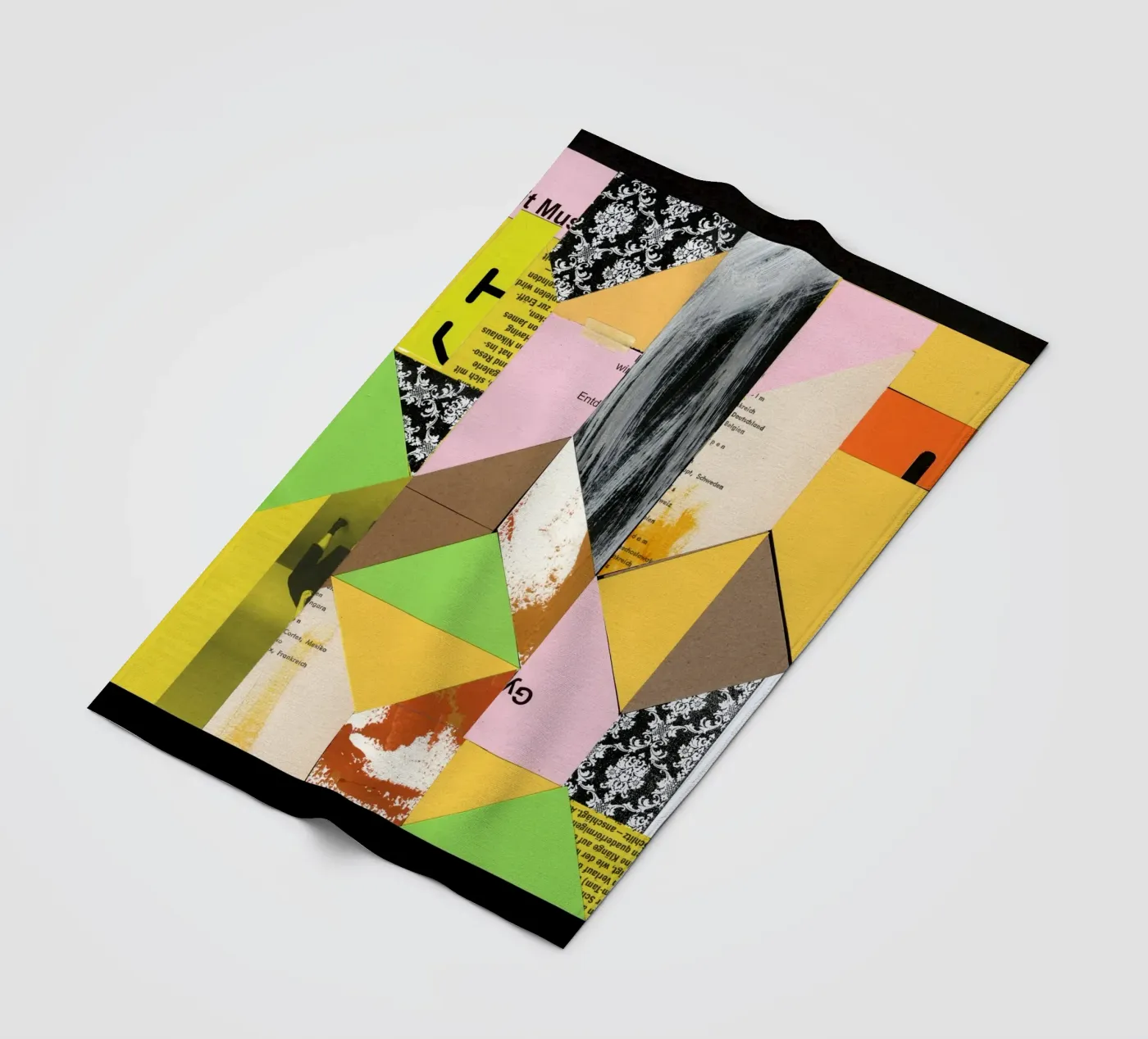 Pattern Recognition fleece blanket by Marko Köppe