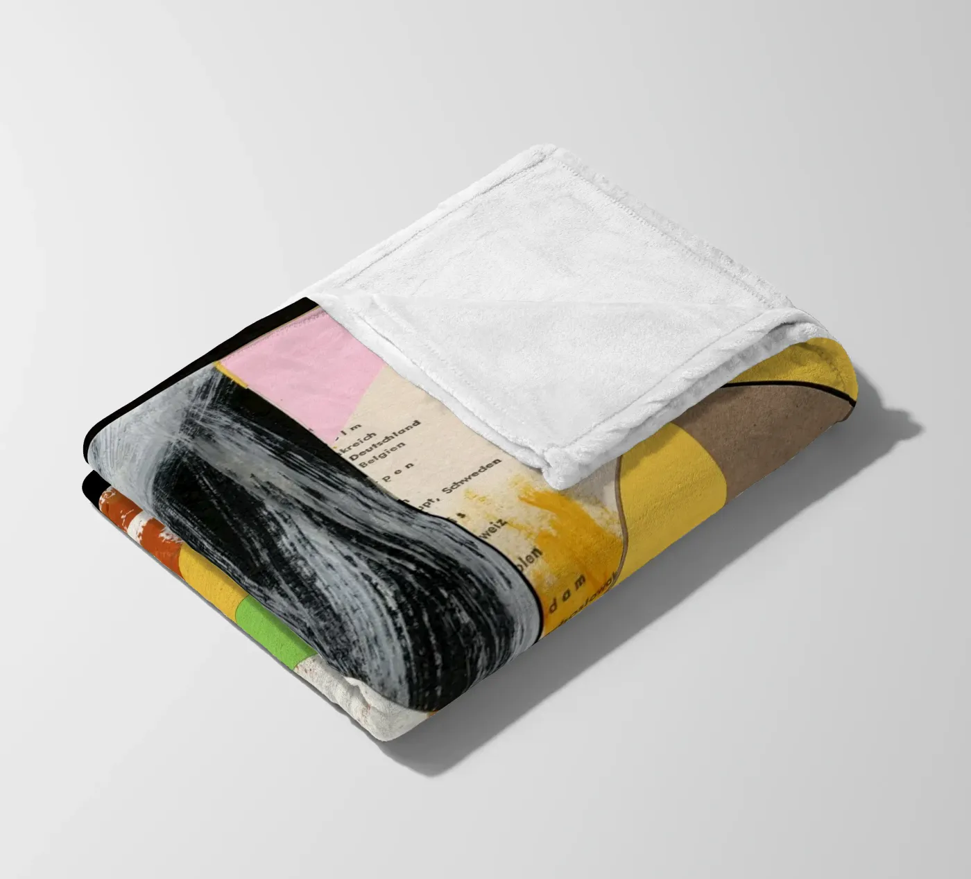 Pattern Recognition fleece blanket by Marko Köppe