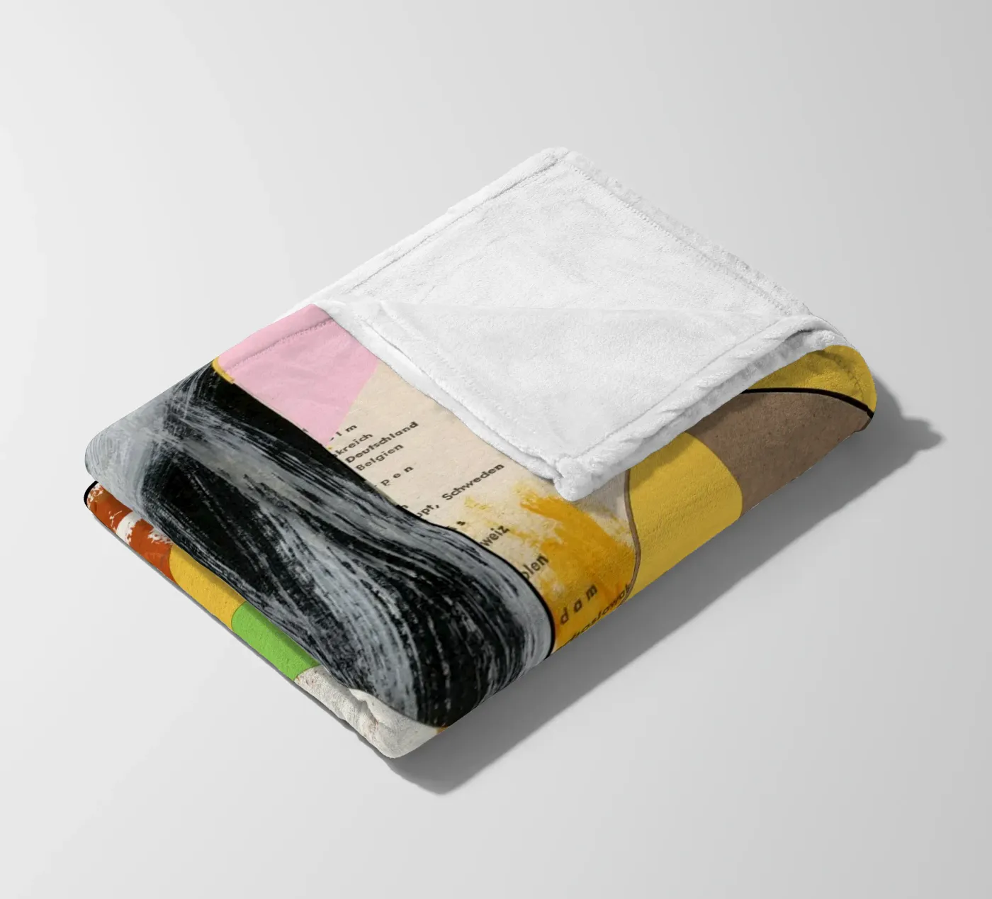 Pattern Recognition fleece blanket by Marko Köppe