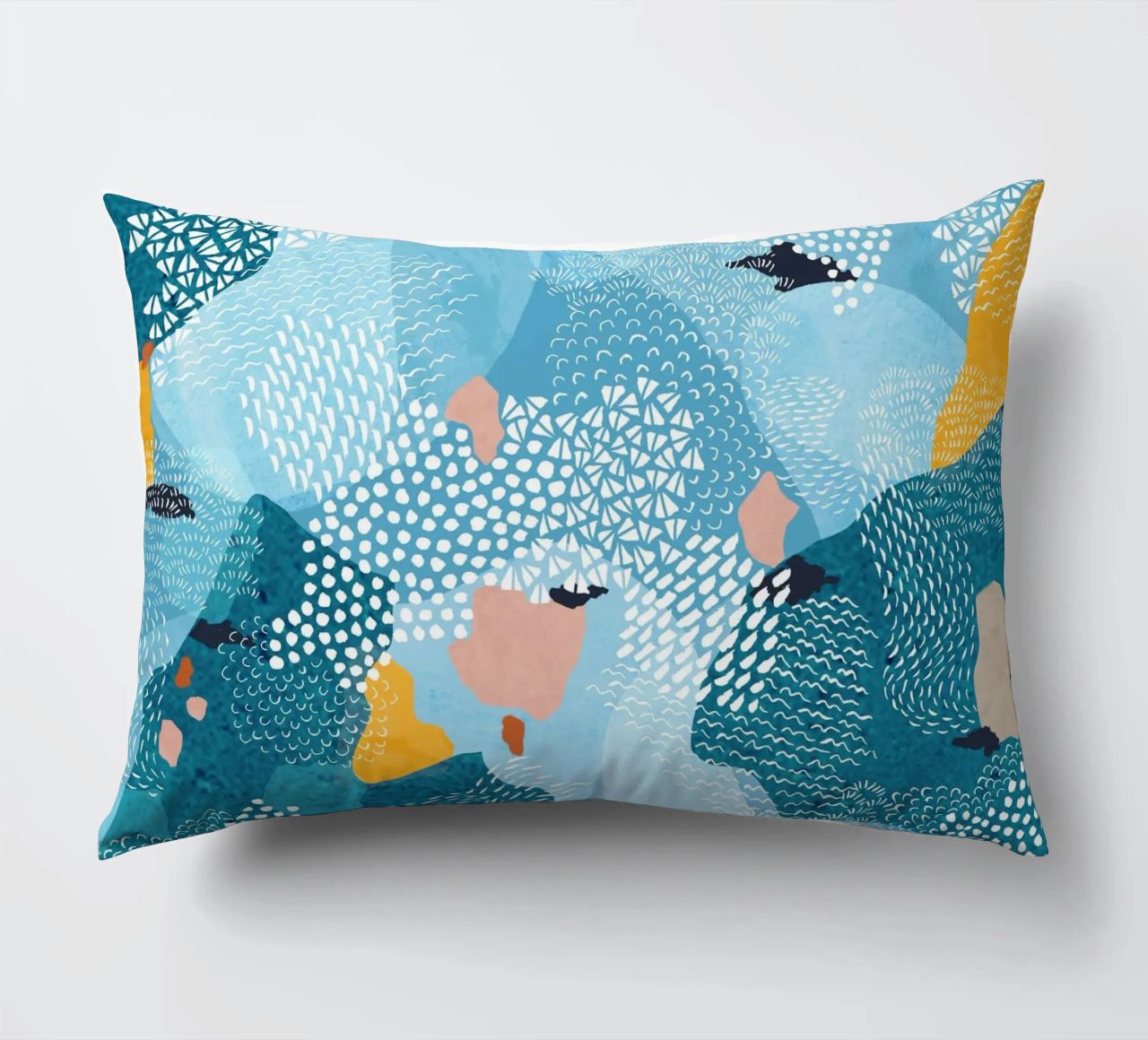 Calm decorative cushion by Laura O'Connor