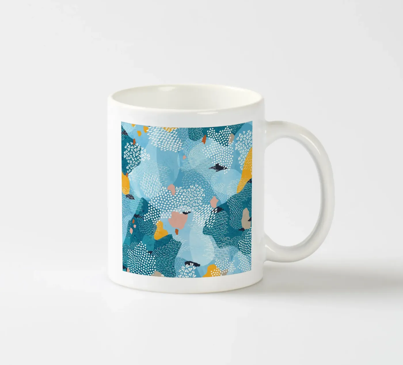 Calm ceramic mug by Laura O'Connor