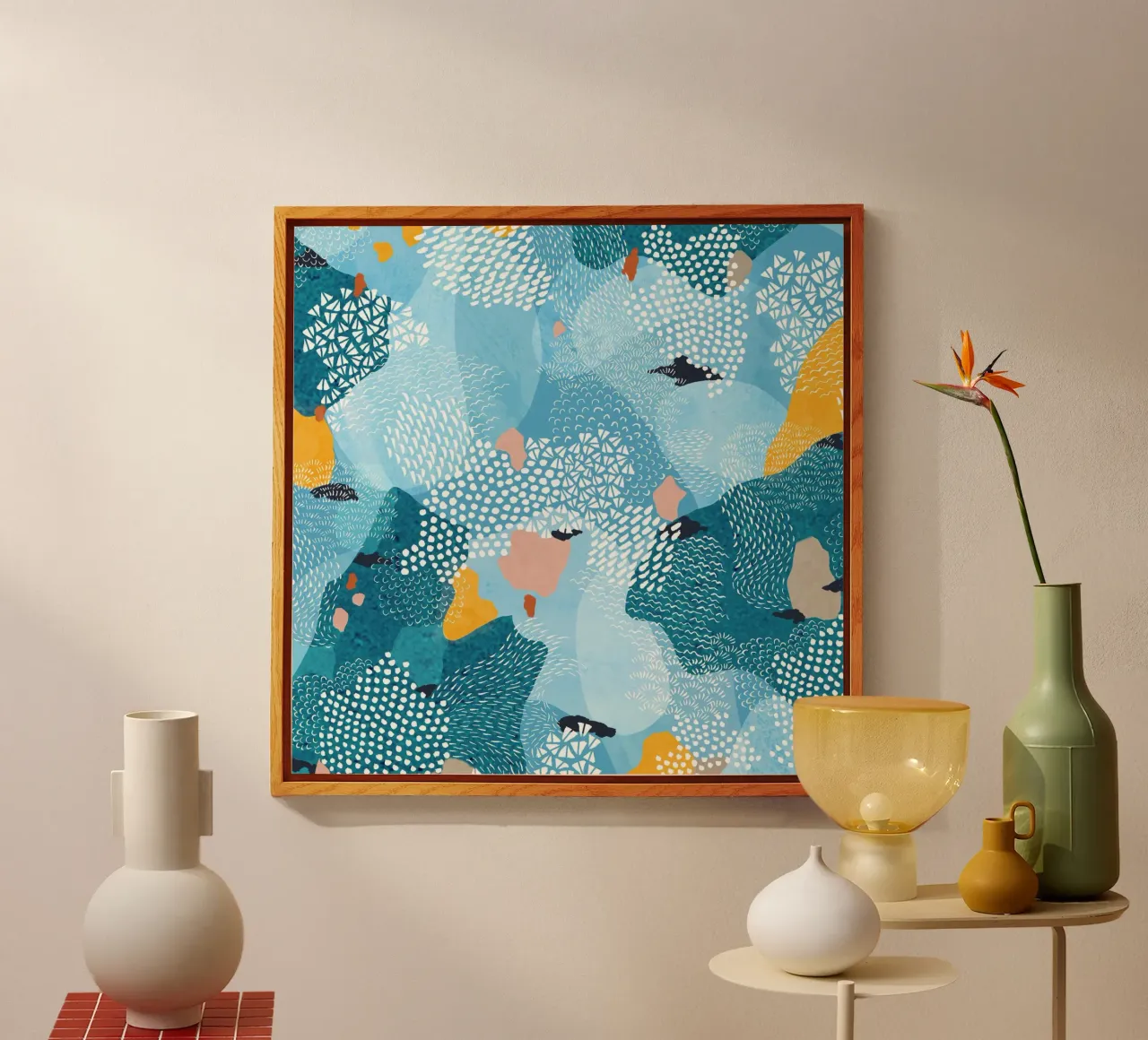 Calma plexiglass da Laura O'Connor