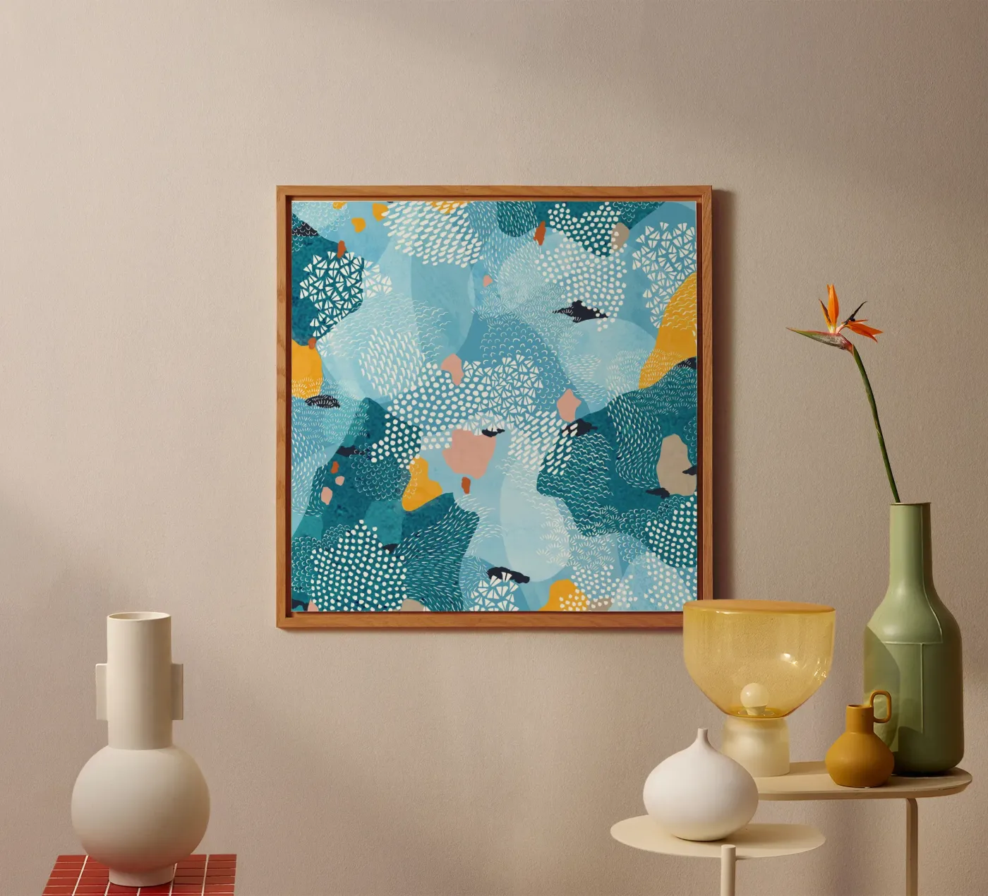 Calm forex plate by Laura O'Connor
