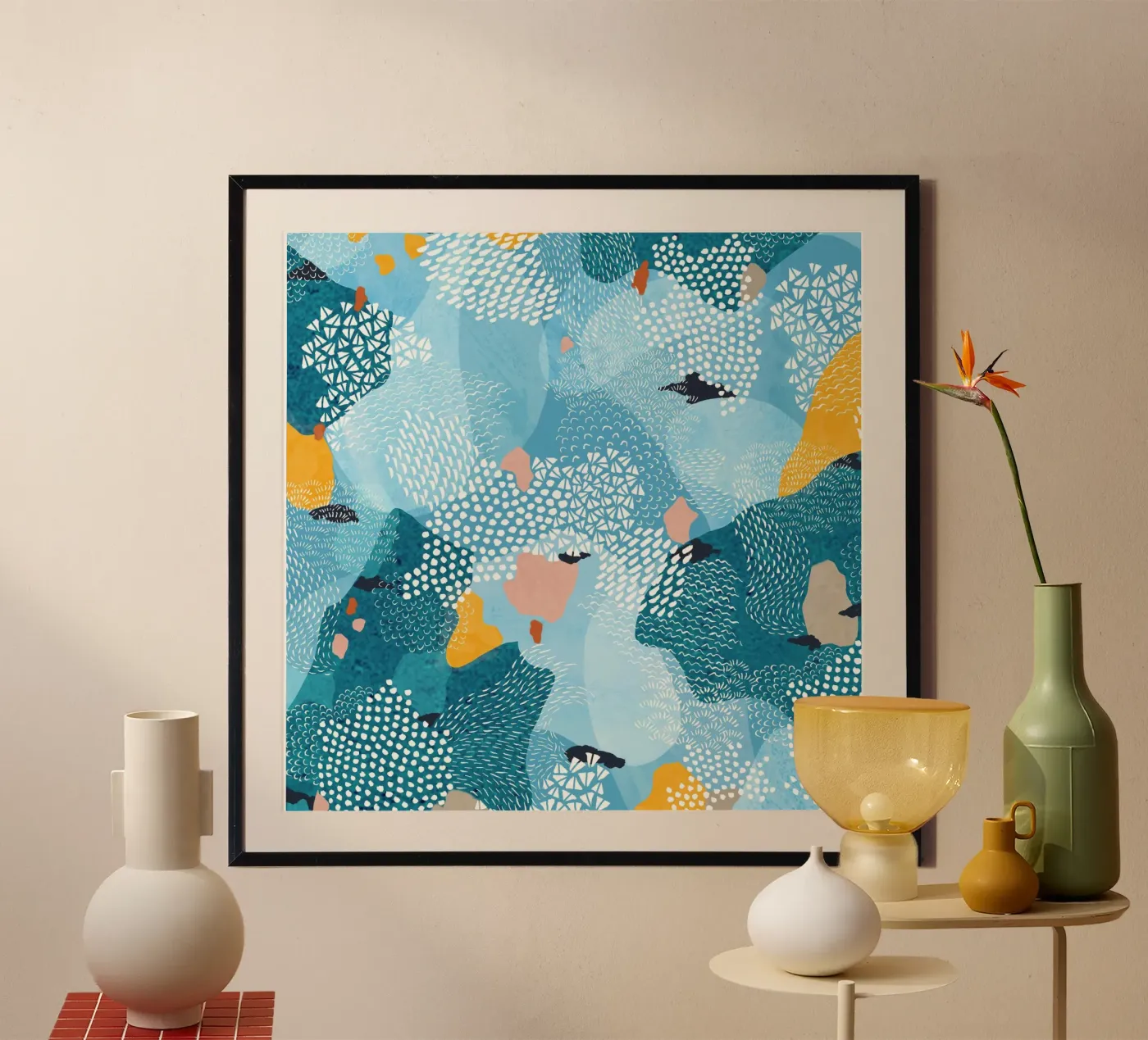 Calm poster by Laura O'Connor