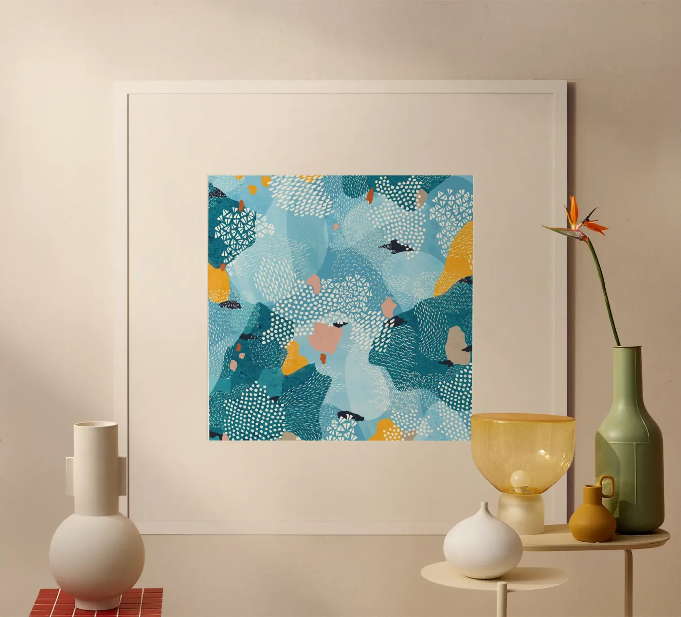 Calm poster by Laura O'Connor