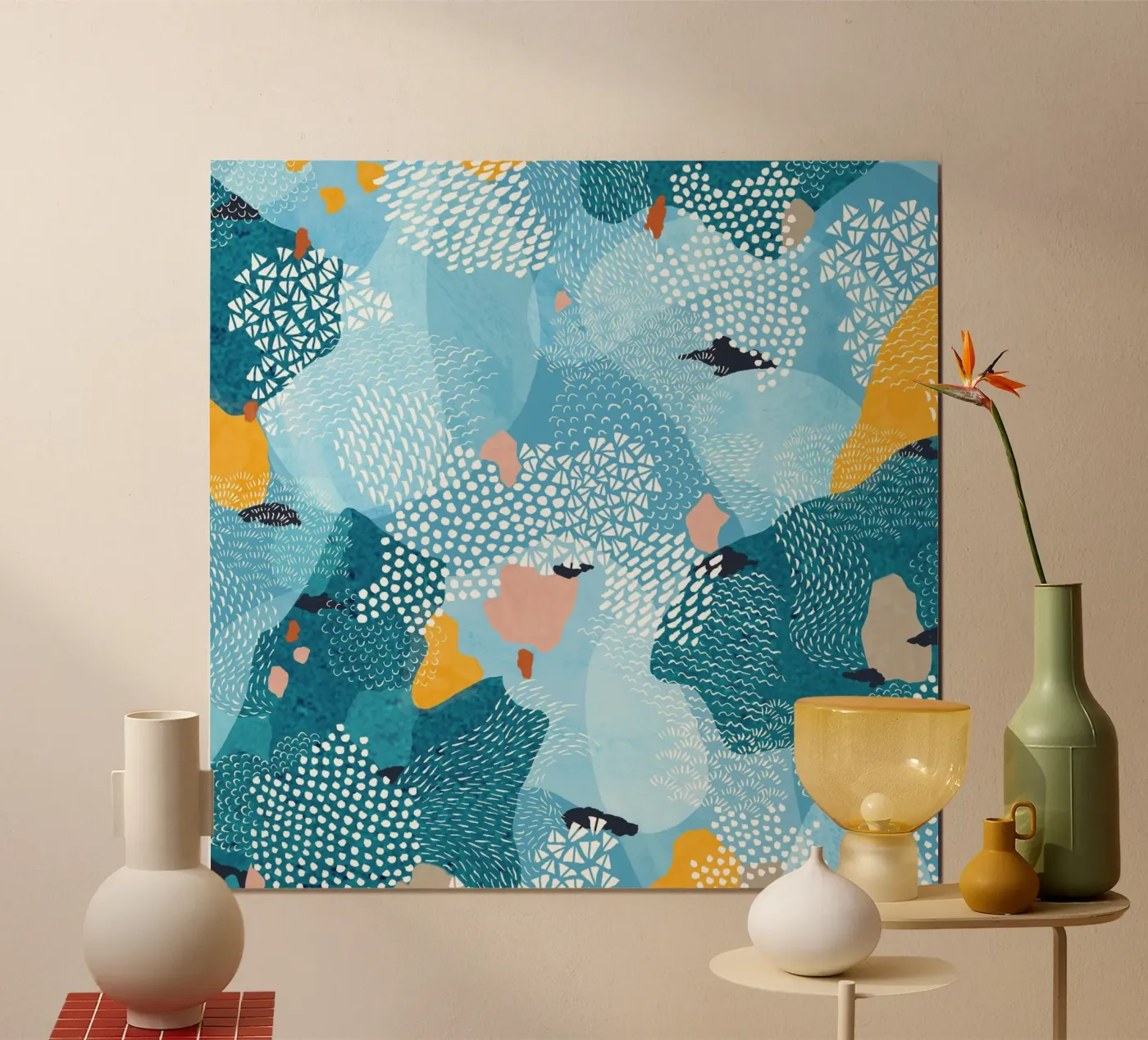 Calm poster by Laura O'Connor