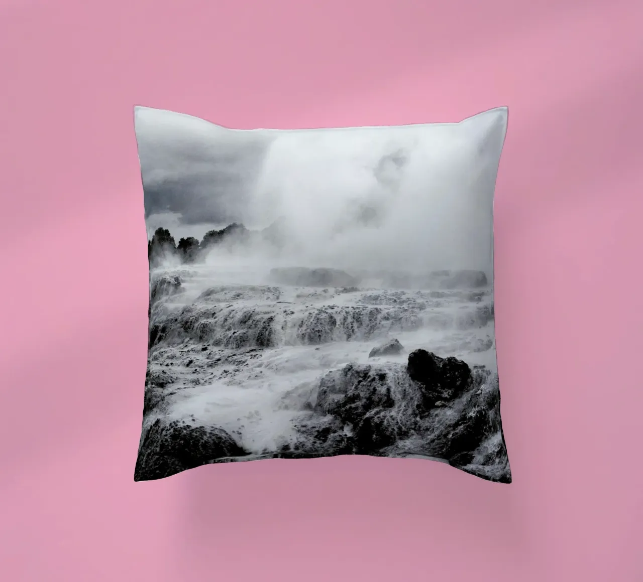 Thermal Pool decorative cushion by Victoria Frost