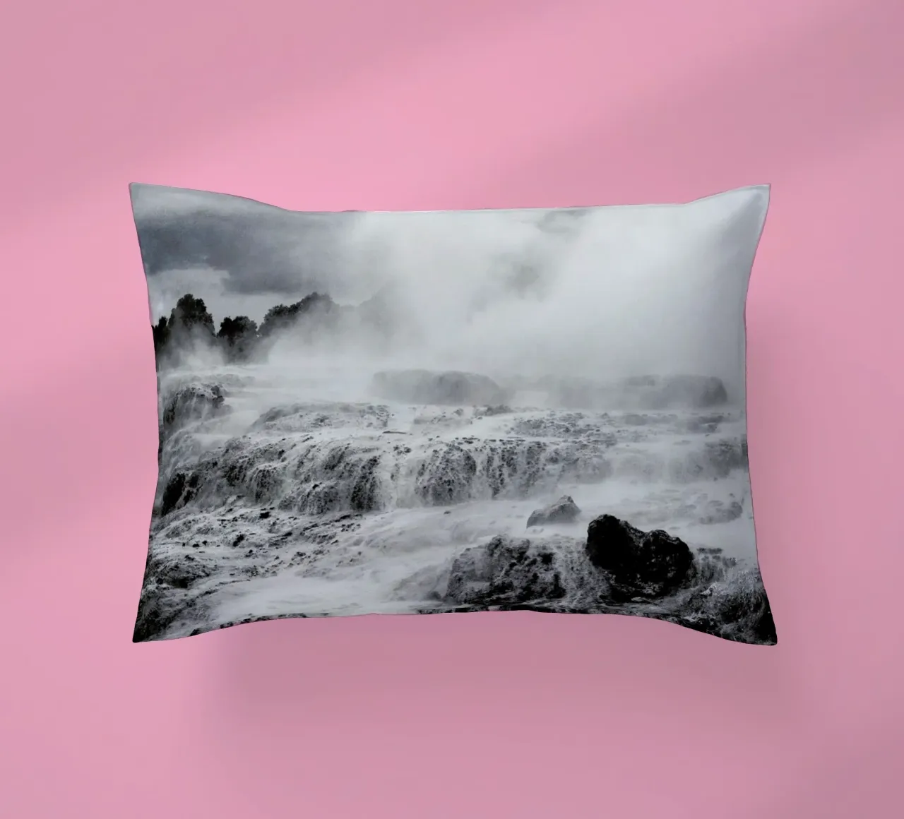 Thermal Pool decorative cushion by Victoria Frost