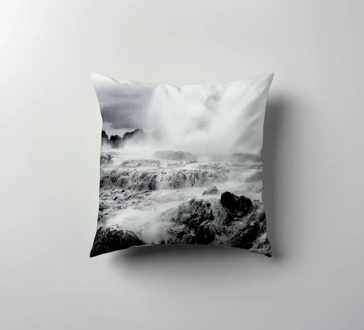Thermal Pool decorative cushion by Victoria Frost