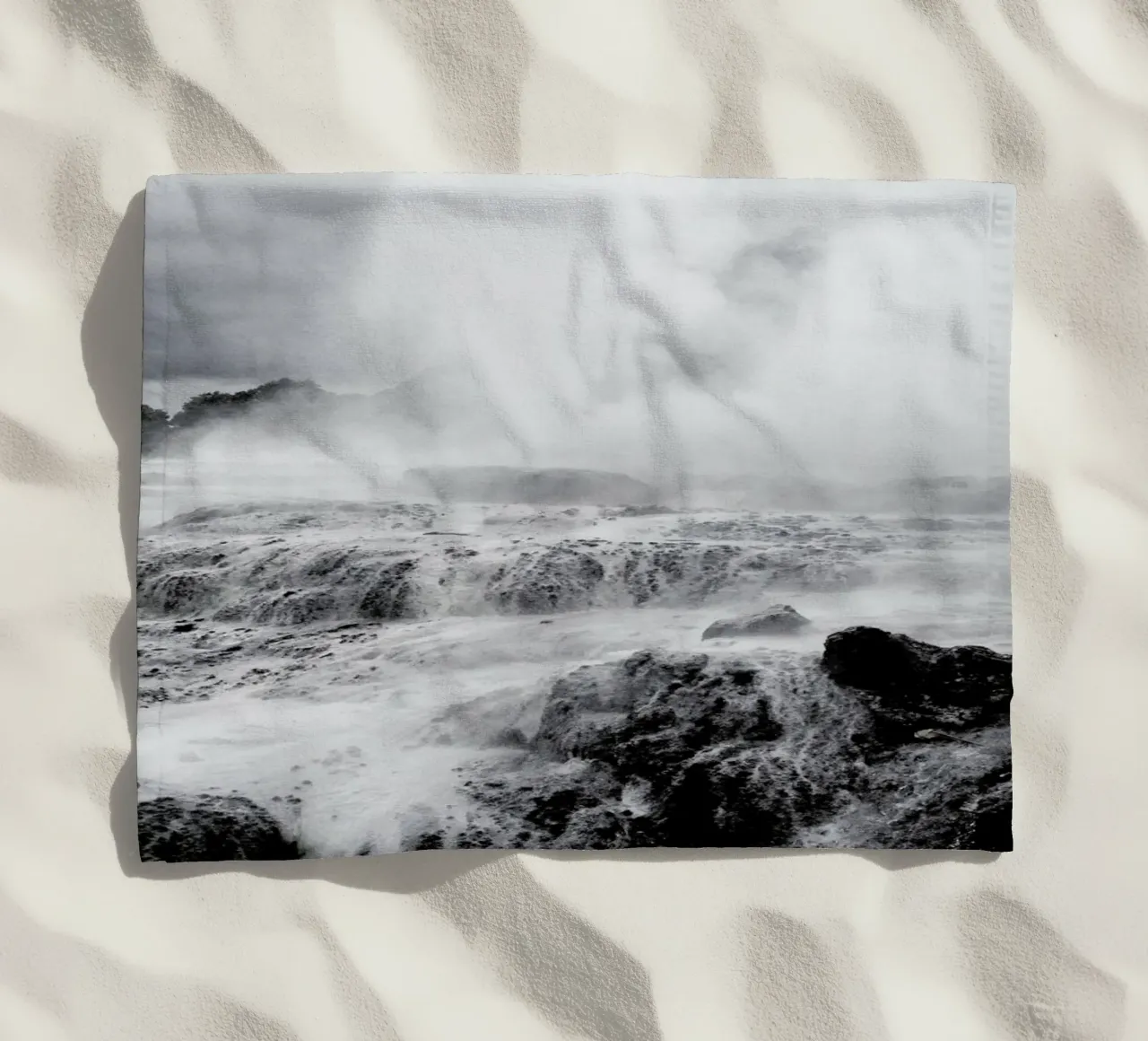 Thermal Pool beach towel by Victoria Frost