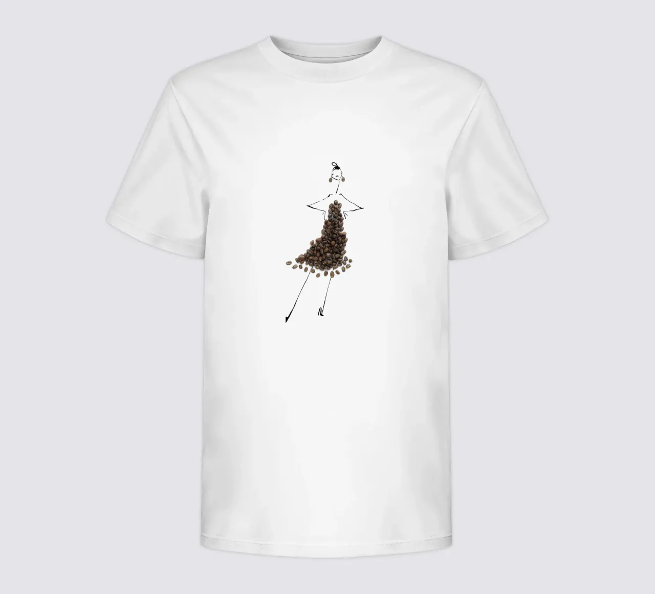 Cafe t-shirt bambini da Gretchen Roehrs