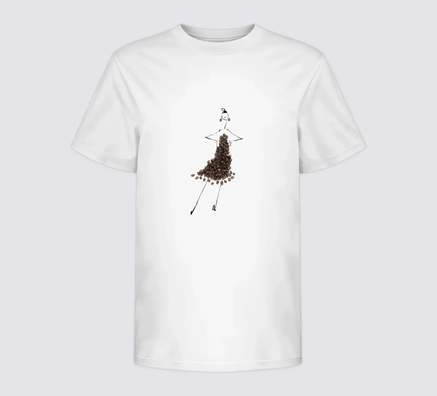 Cafe t-shirt bambini da Gretchen Roehrs