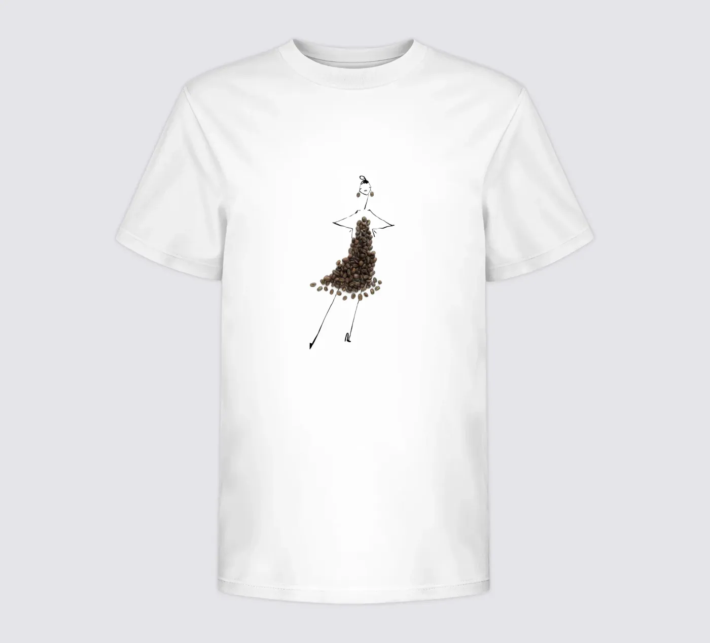 Cafe t-shirt bambini da Gretchen Roehrs