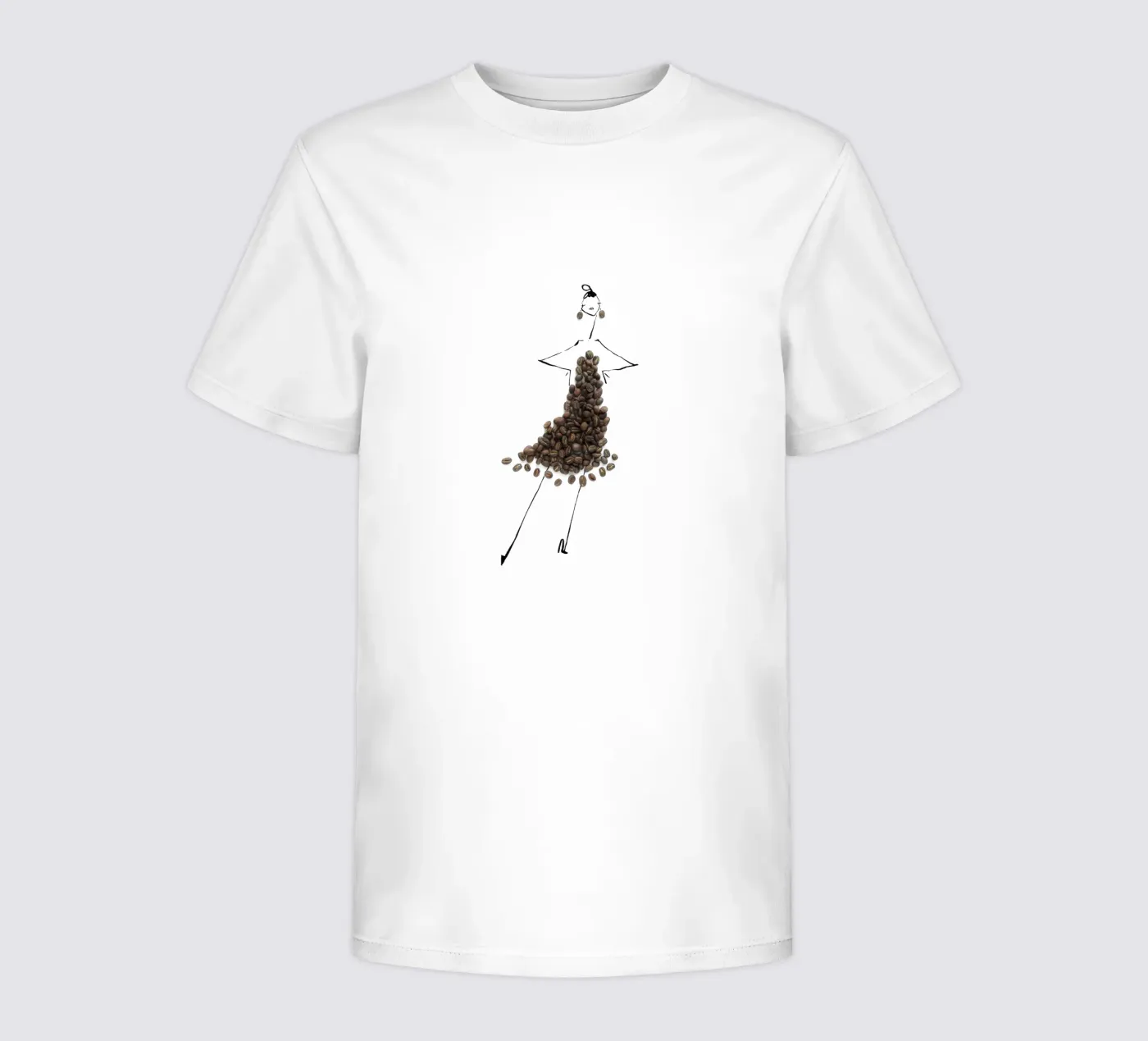 Cafe t-shirt bambini da Gretchen Roehrs