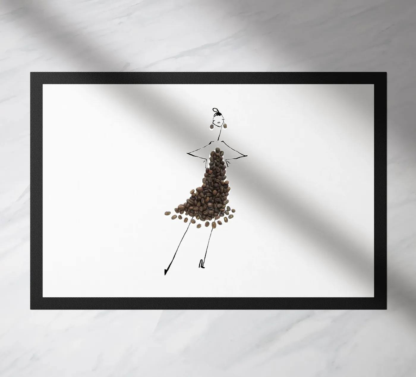 Cafe deurmat van Gretchen Roehrs