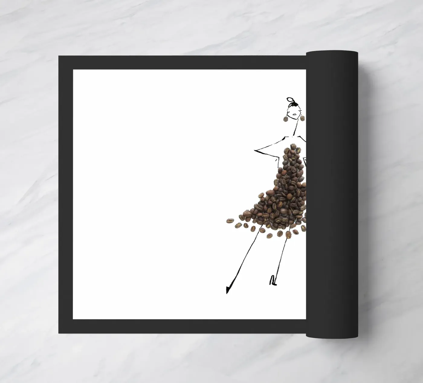 Cafe deurmat van Gretchen Roehrs