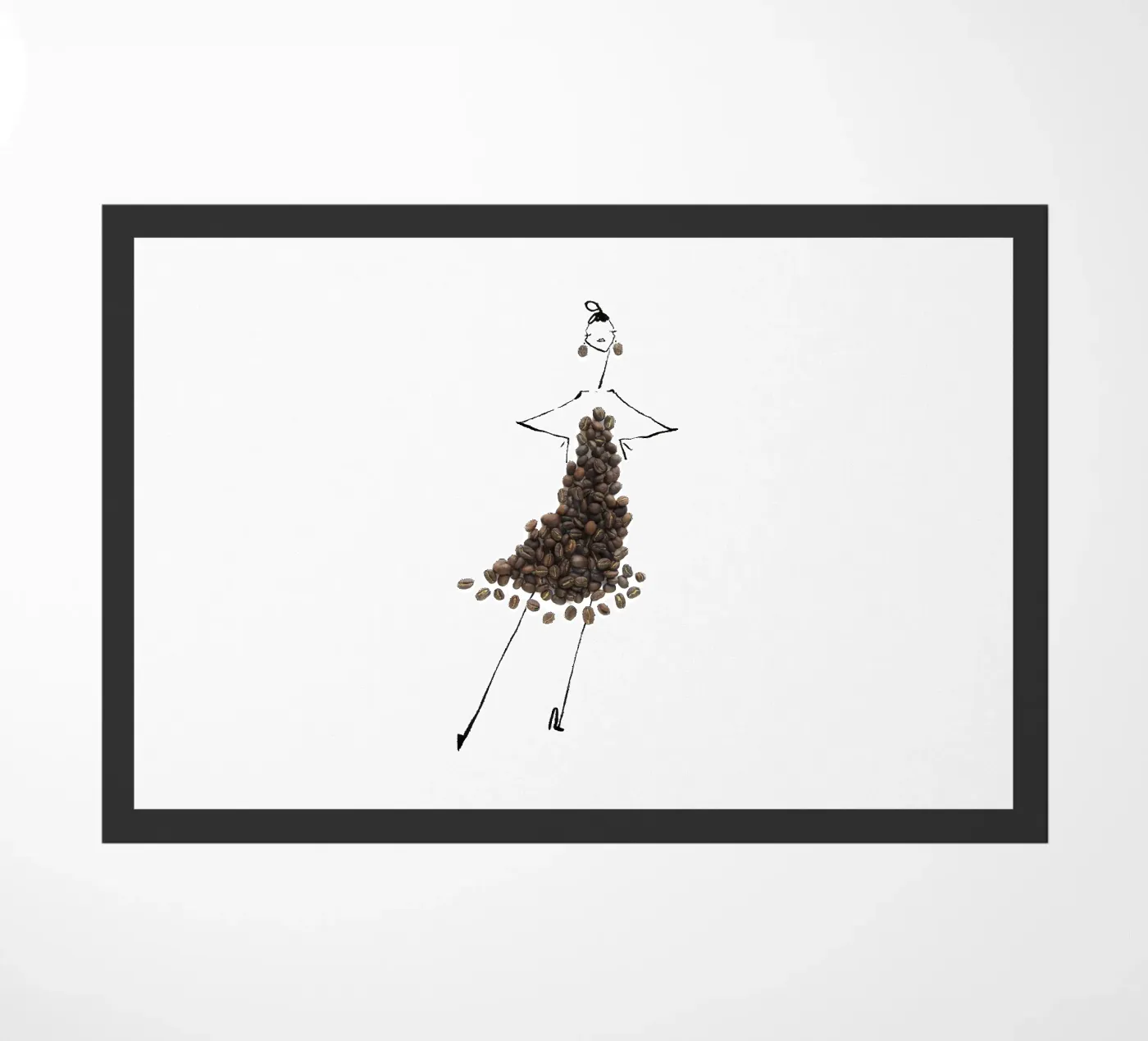 Cafe deurmat van Gretchen Roehrs