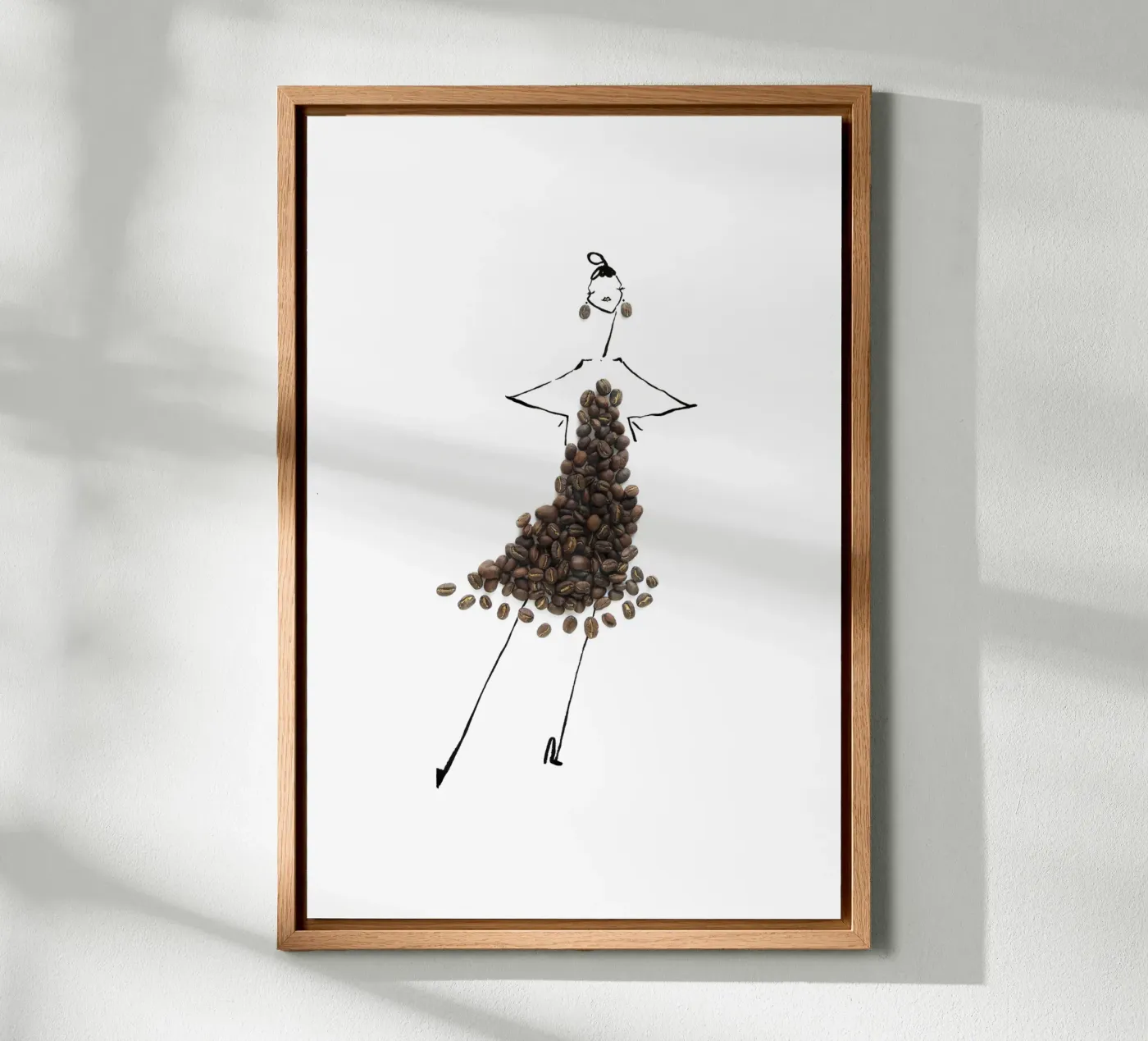 Cafe canvas van Gretchen Roehrs