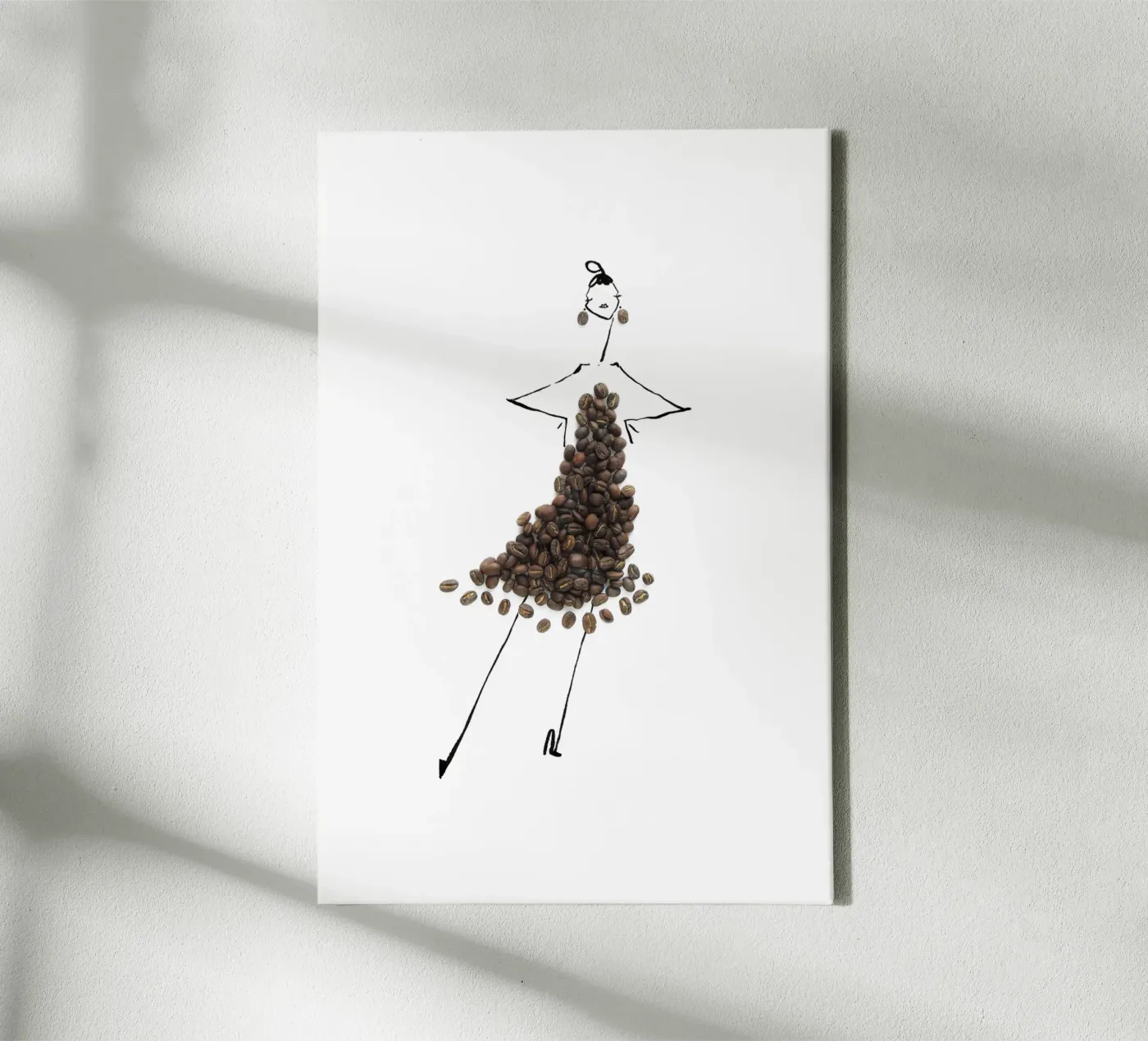 Cafe tela da Gretchen Roehrs