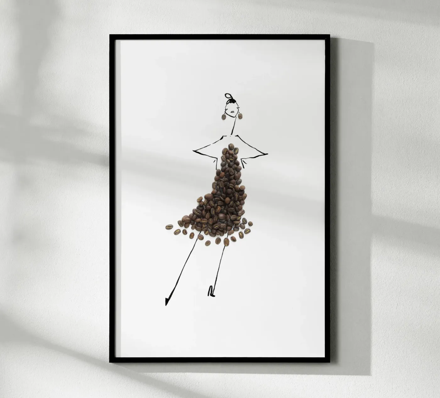 Cafe poster van Gretchen Roehrs