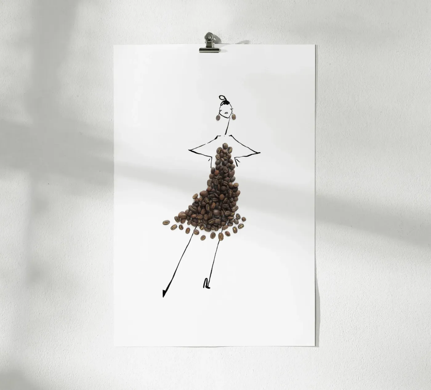 Cafe poster van Gretchen Roehrs
