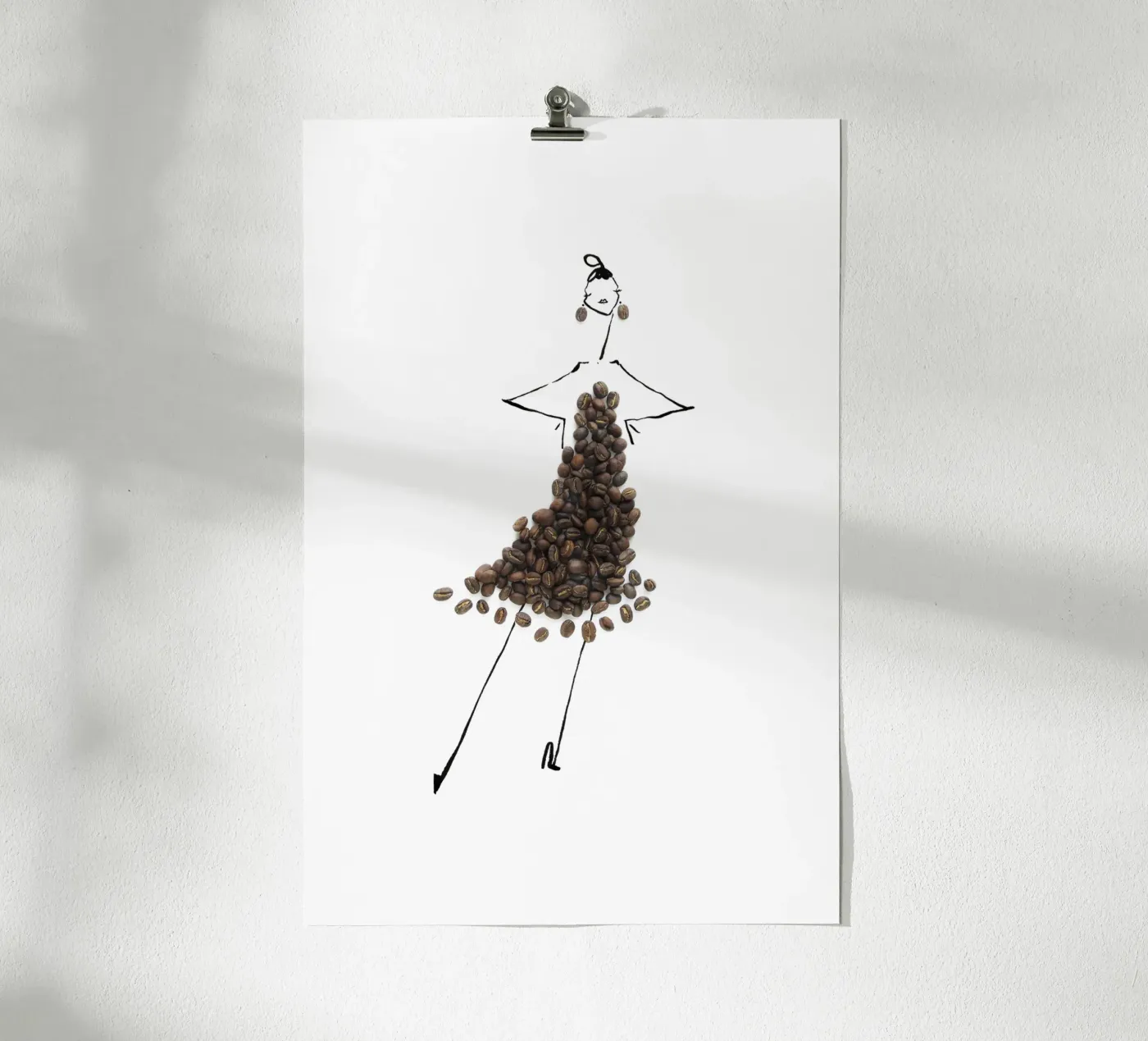 Cafe Poster von Gretchen Roehrs