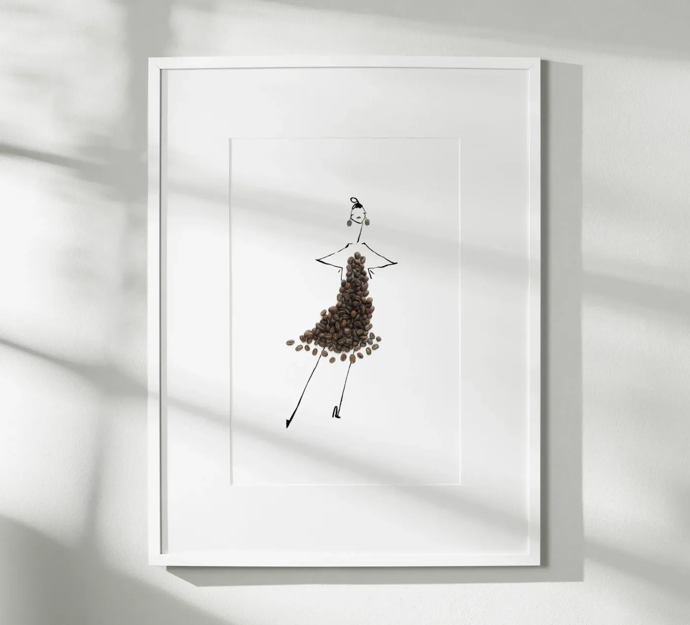 Cafe Poster von Gretchen Roehrs