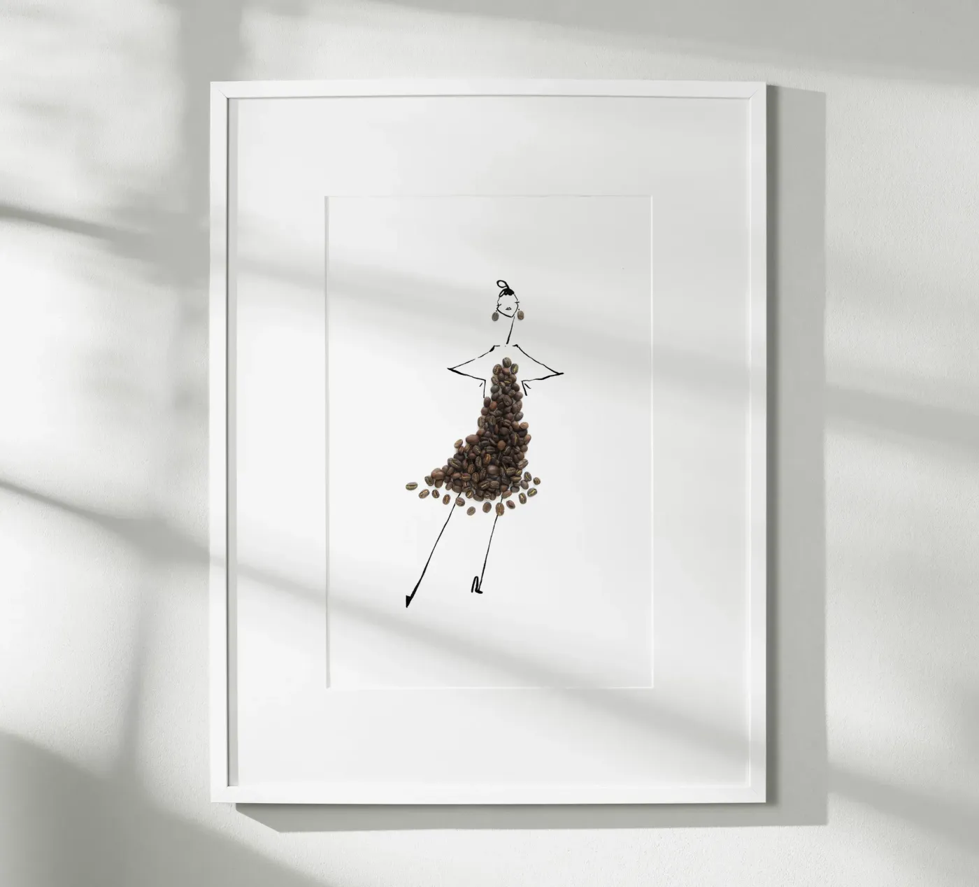 Cafe poster van Gretchen Roehrs
