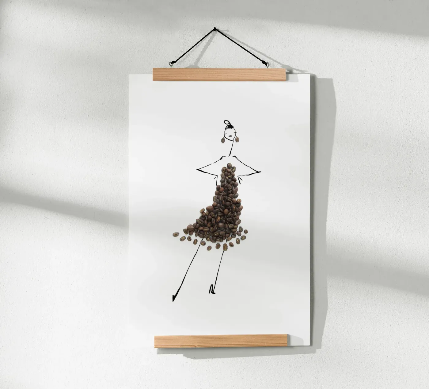 Cafe poster van Gretchen Roehrs