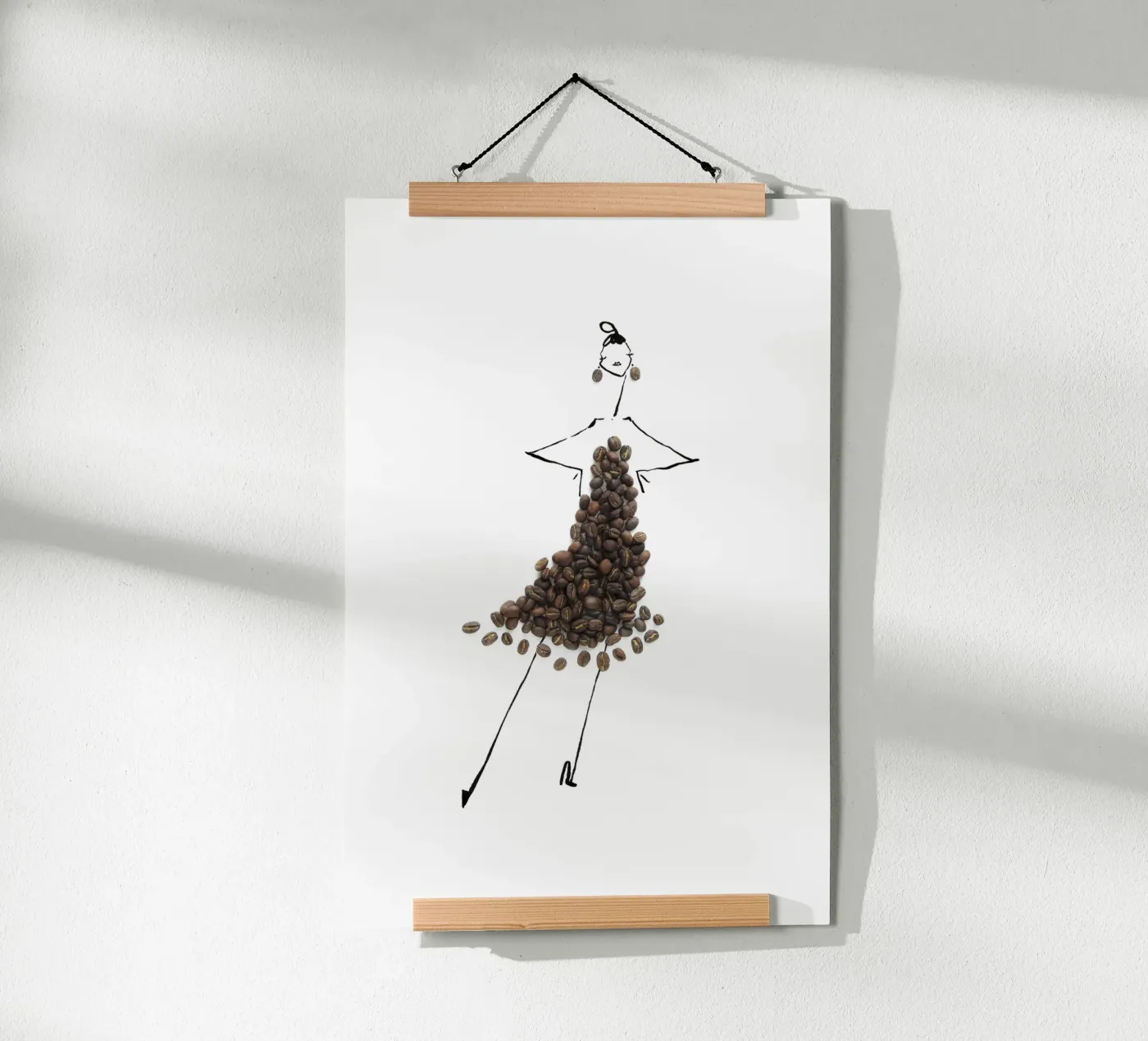 Cafe Poster von Gretchen Roehrs