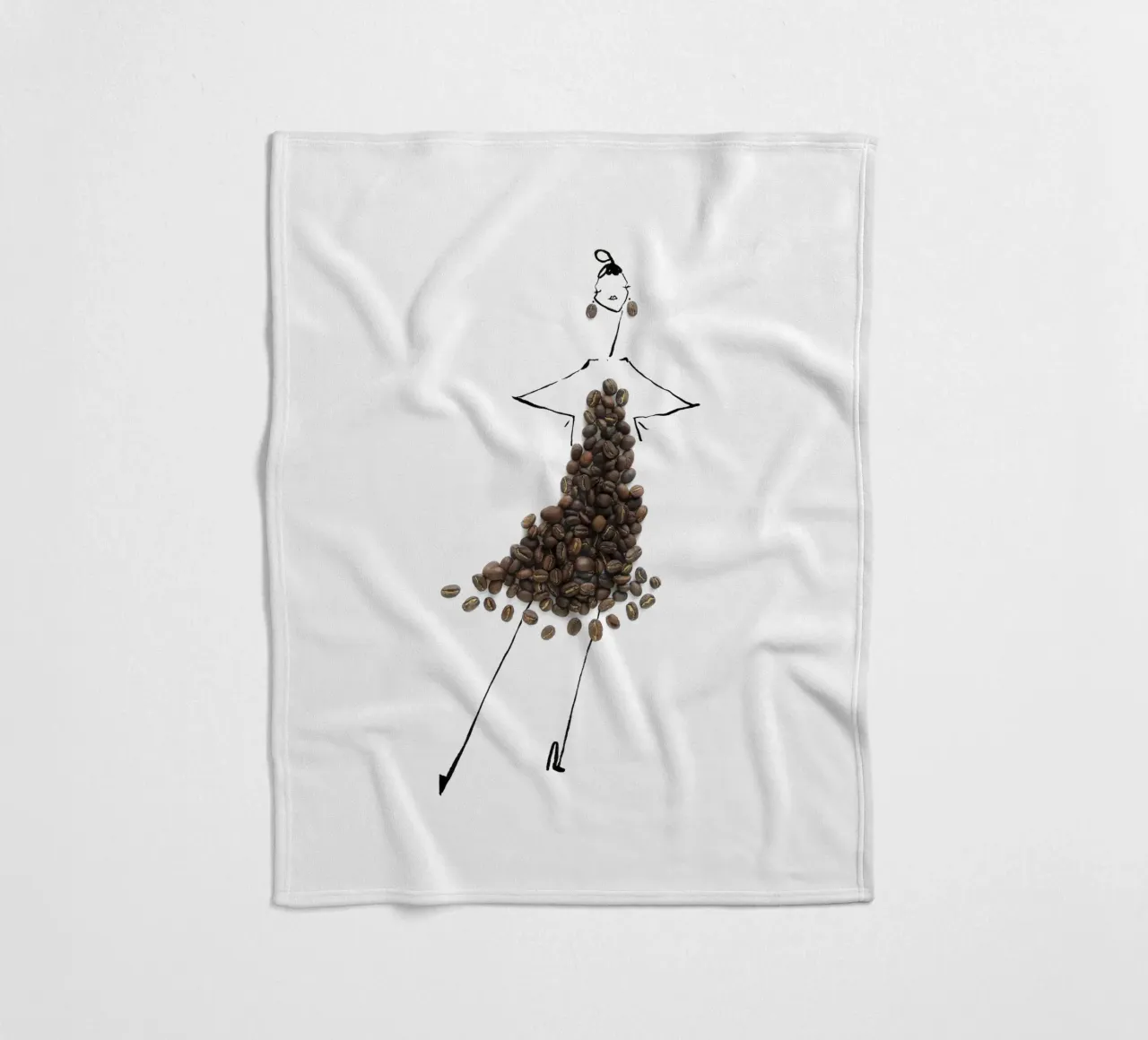 Cafe coperta in pile da Gretchen Roehrs
