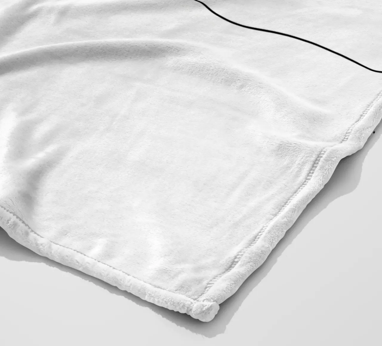 Turtle Walking Minimalist Line Art Drawing fleece blanket by Viv Line Art