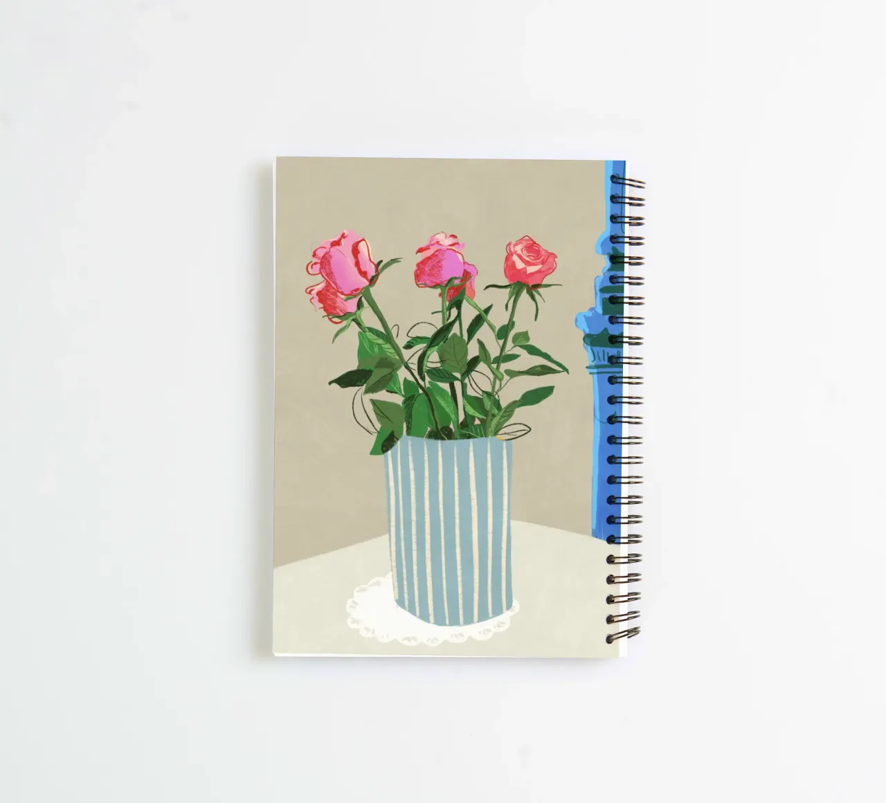 Roses spiral notebook by GigiRosado