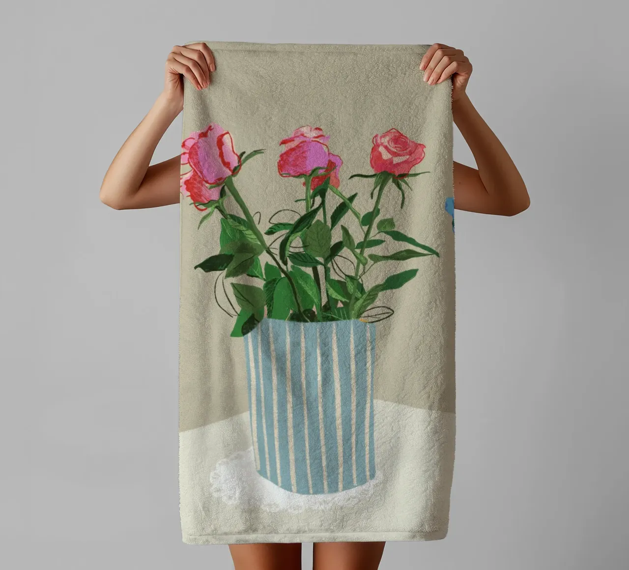 Roses asciugamano da bagno da GigiRosado
