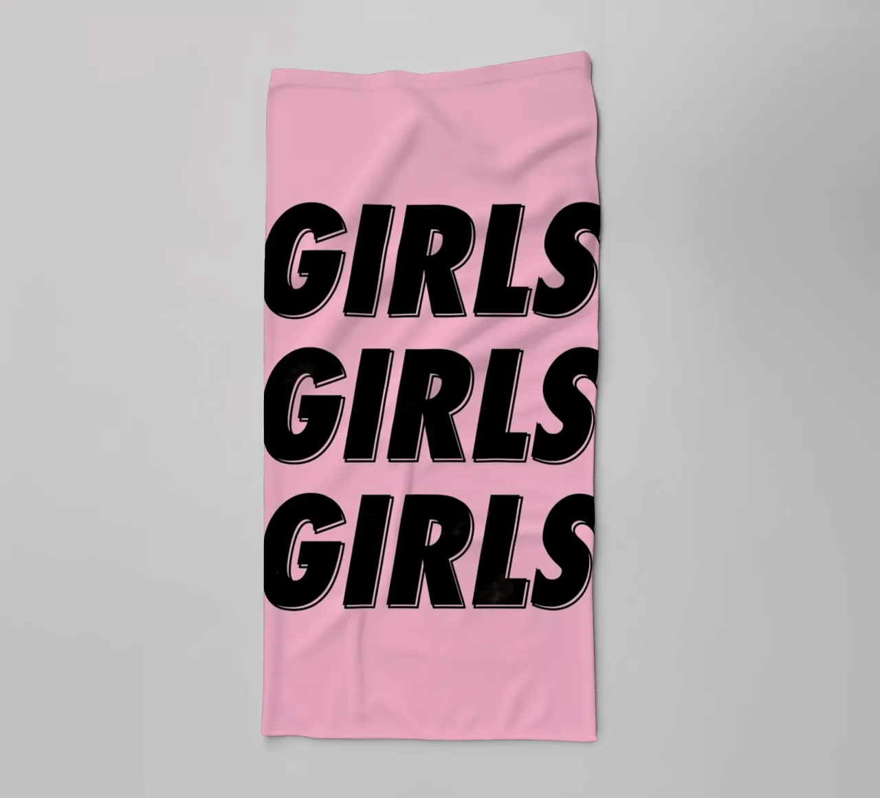 Girls Black towel by Galaxy Eyes