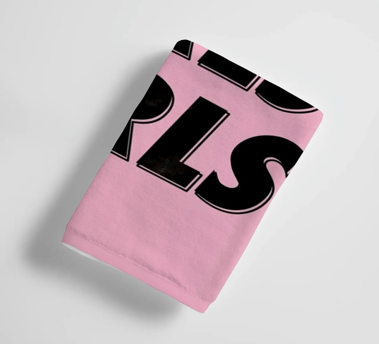Girls Black towel by Galaxy Eyes