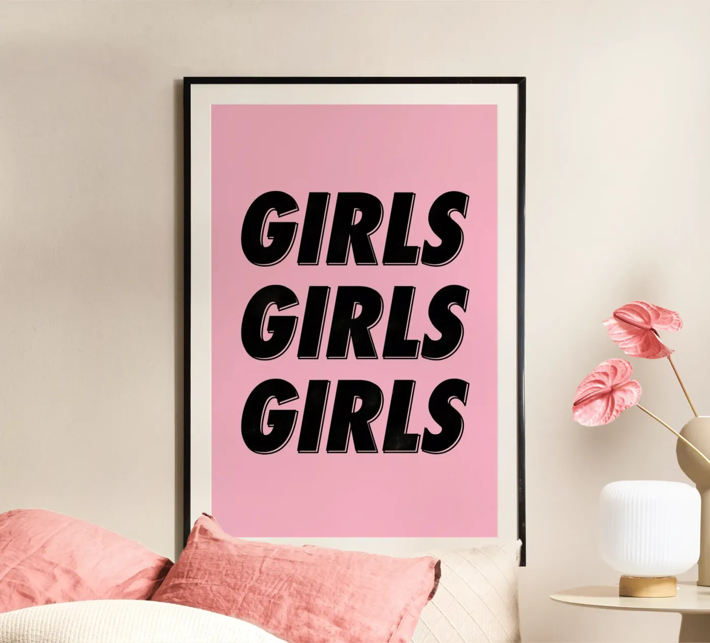 Girls Black poster de Galaxy Eyes