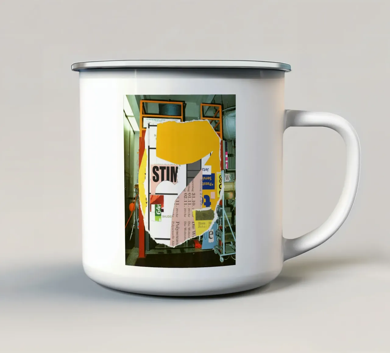 empty space · der neue aufbau tazza in smalto da Marko Köppe
