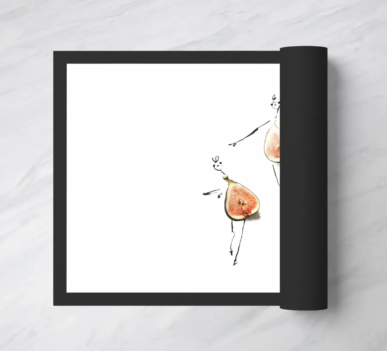 Figgy doormat by Gretchen Roehrs