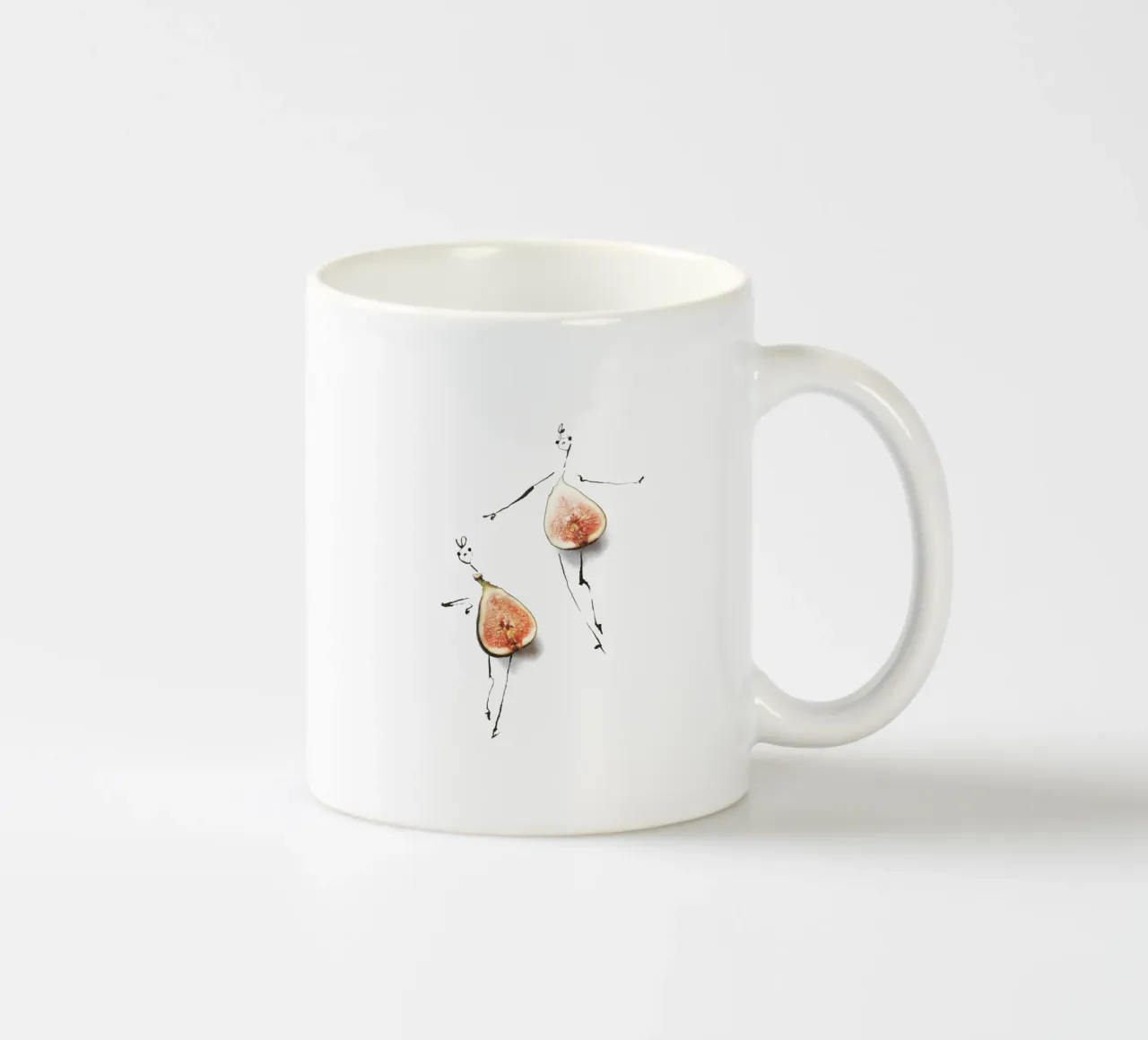 Figgy tazza in ceramica da Gretchen Roehrs