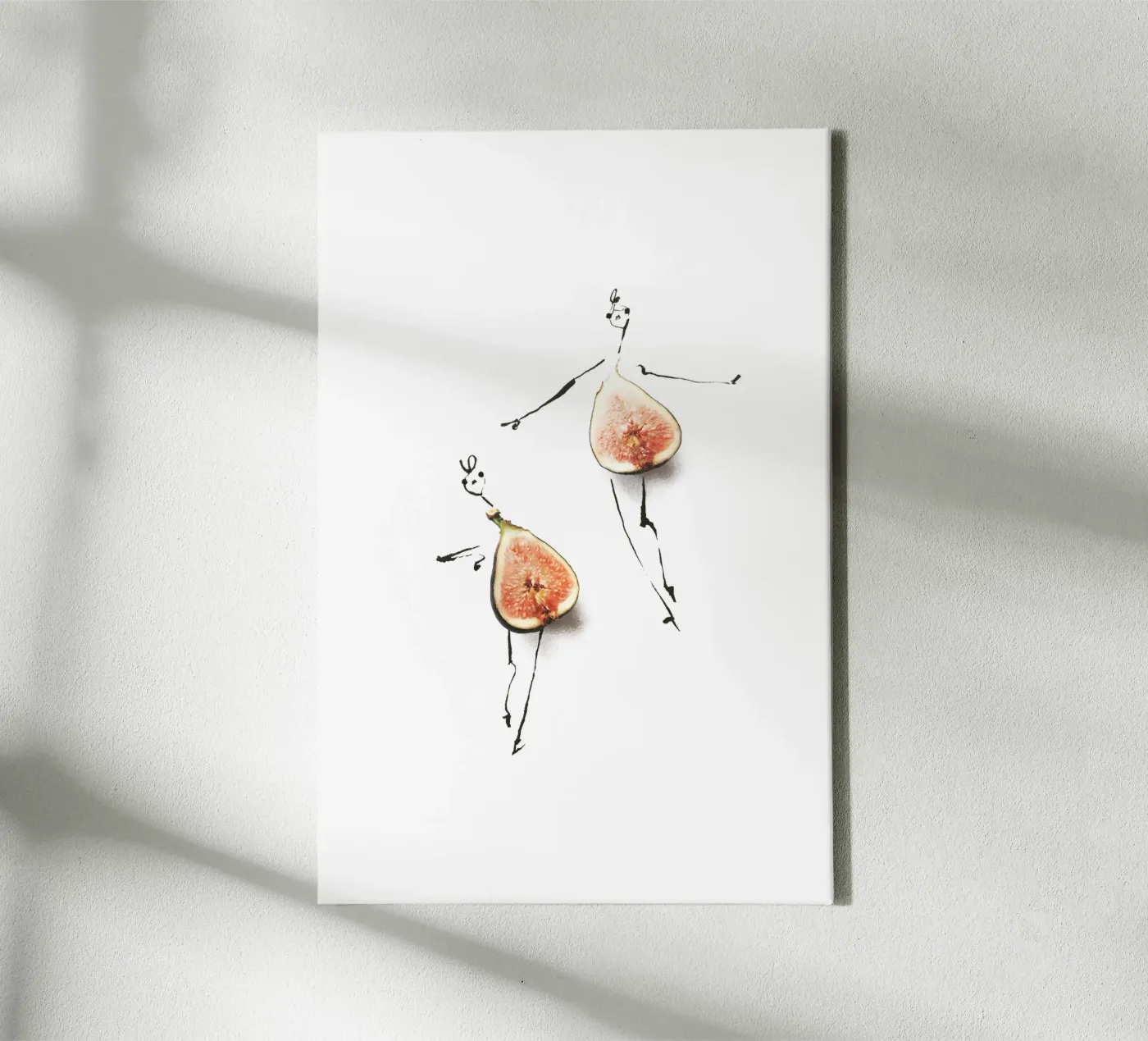 Figgy canvas van Gretchen Roehrs