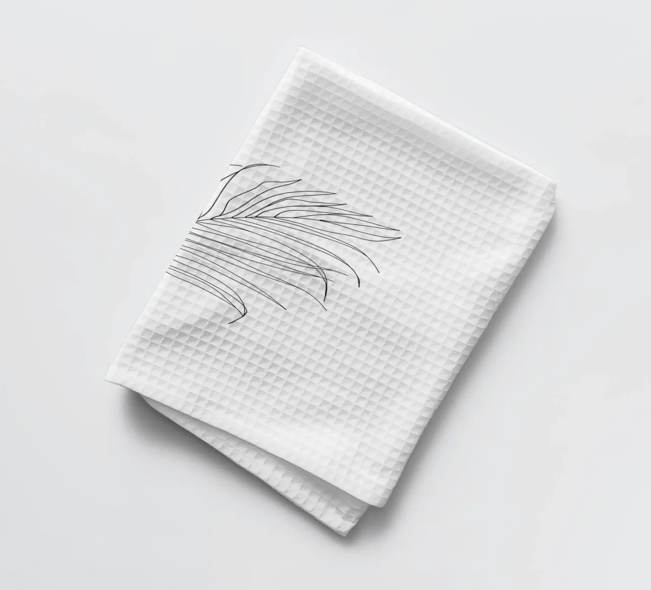 Leaf Minimalist Line Art torchon de Viv Line Art