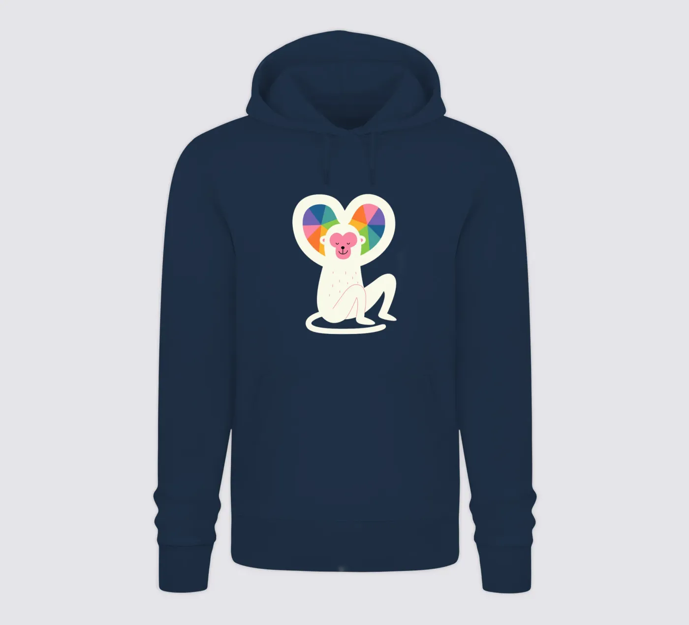 Cuore felpa con cappuccio da Andy Westface