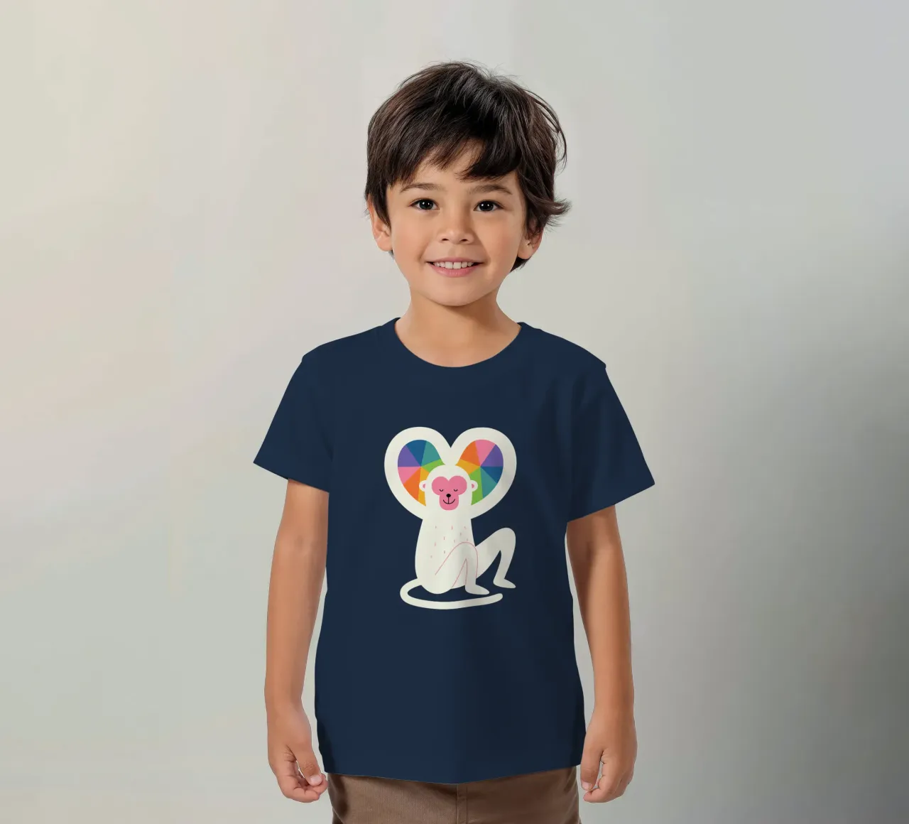 Cuore t-shirt bambini da Andy Westface