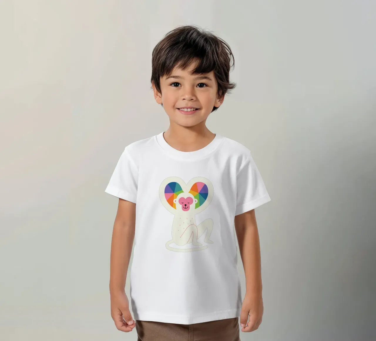 Cuore t-shirt bambini da Andy Westface