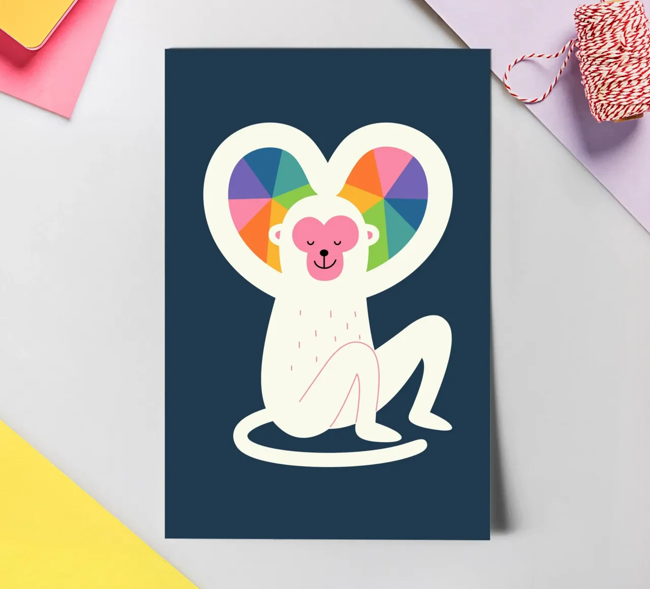 Cuore foglio adesivo da Andy Westface