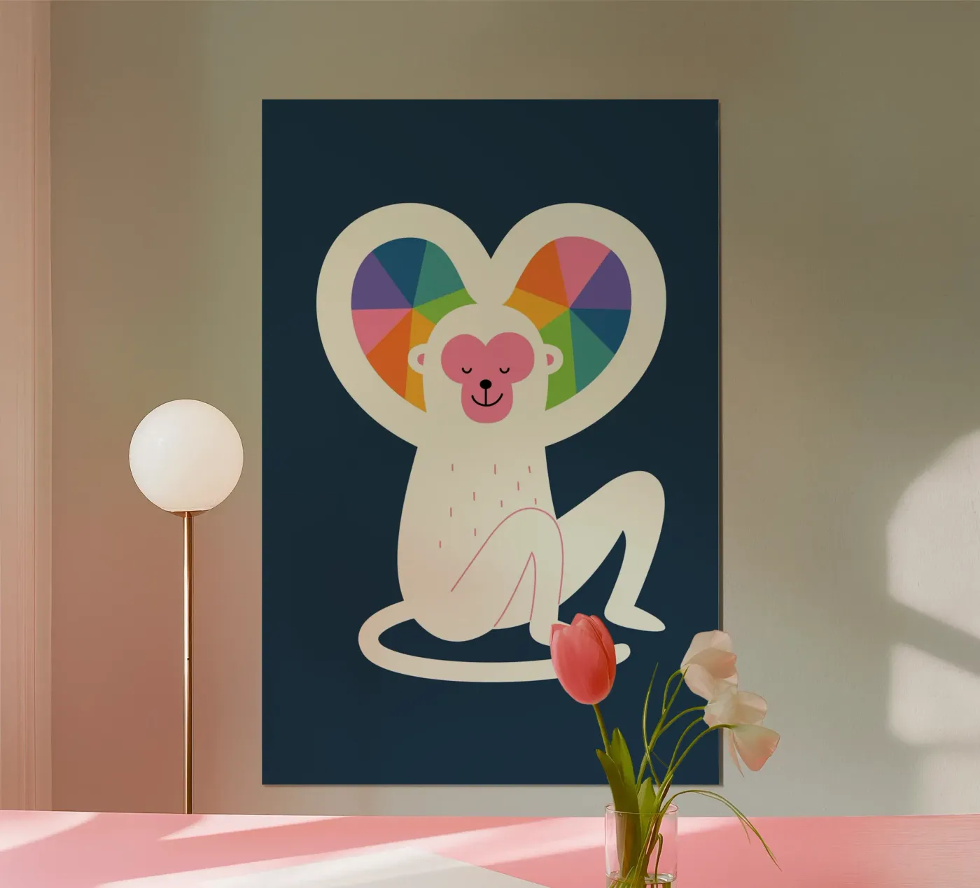 Hart poster van Andy Westface