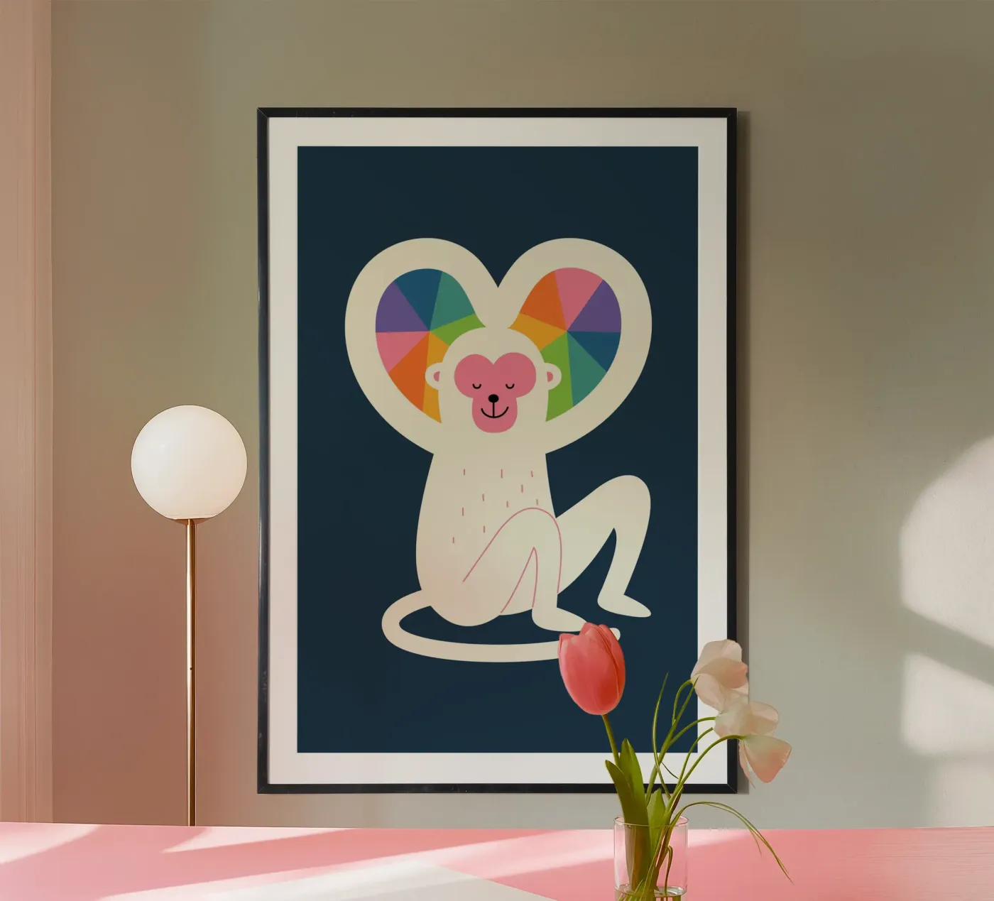 Hart poster van Andy Westface