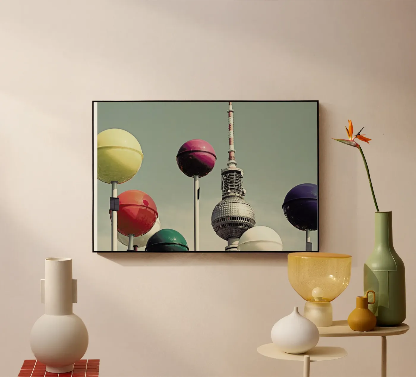 Kugeln No. 2 plexiglass da Michael Belhadi